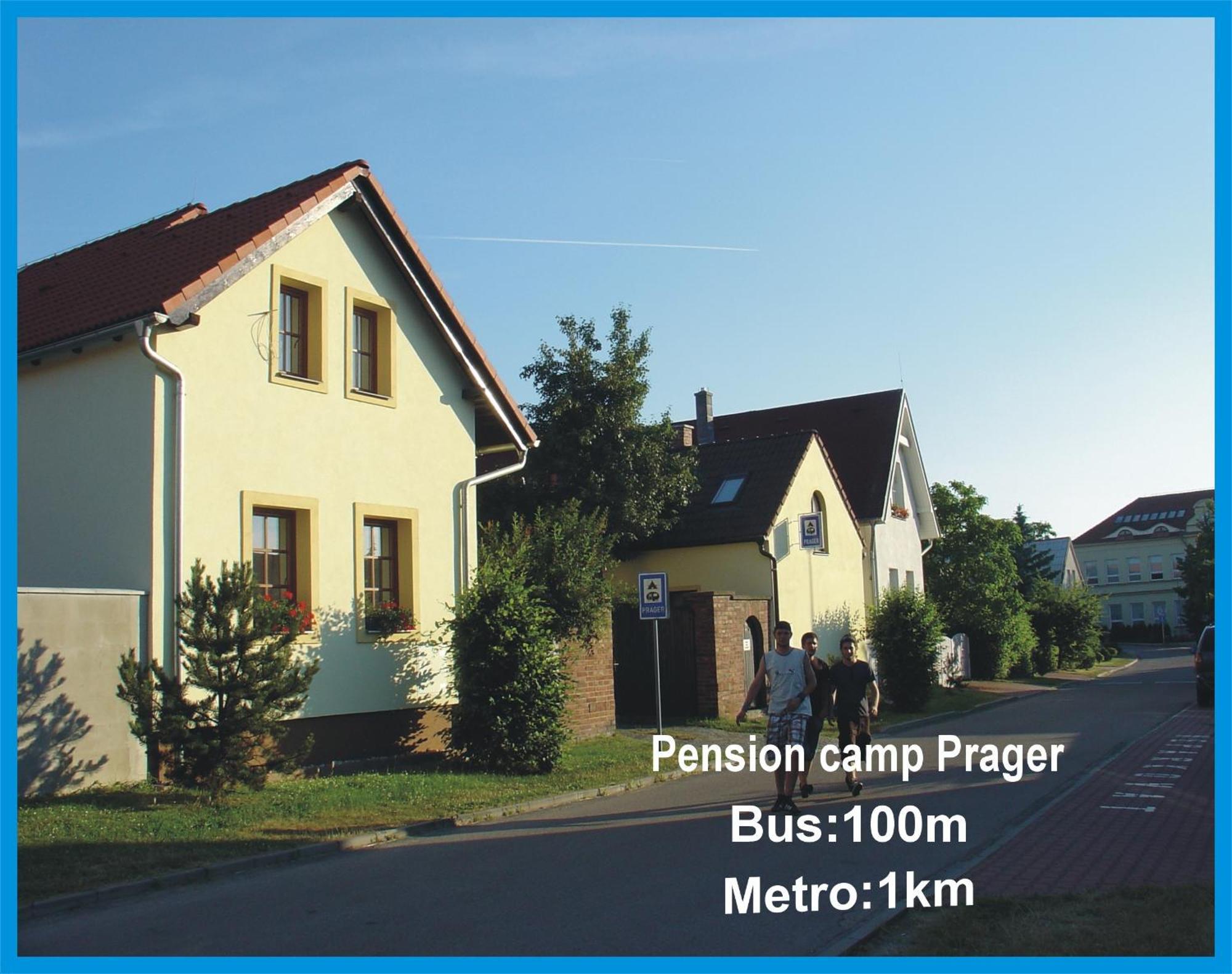Pension Camp Prager Екстериор снимка